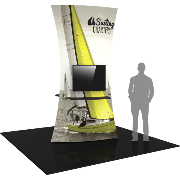 Formulate 10ft Tower 02 Tension Fabric Structure