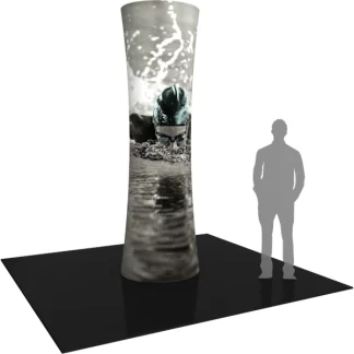 Formulate Cylinder Tower 02 Tension Fabric Structure