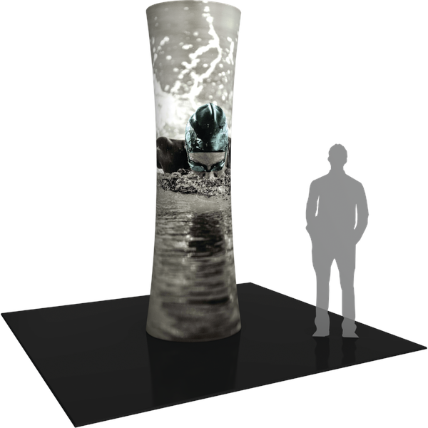 Formulate Cylinder Tower 02 Tension Fabric Structure