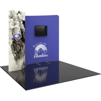 Formulate Designer Series 10ft Fabric Backwall Kit 01