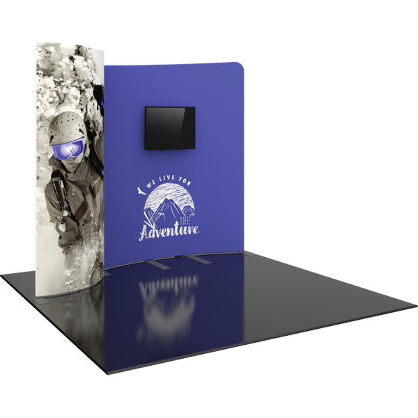 Formulate Designer Series 10ft Fabric Backwall Kit 01
