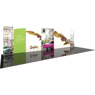 Modulate Series 2 30ft Fabric Backwall Kit 02