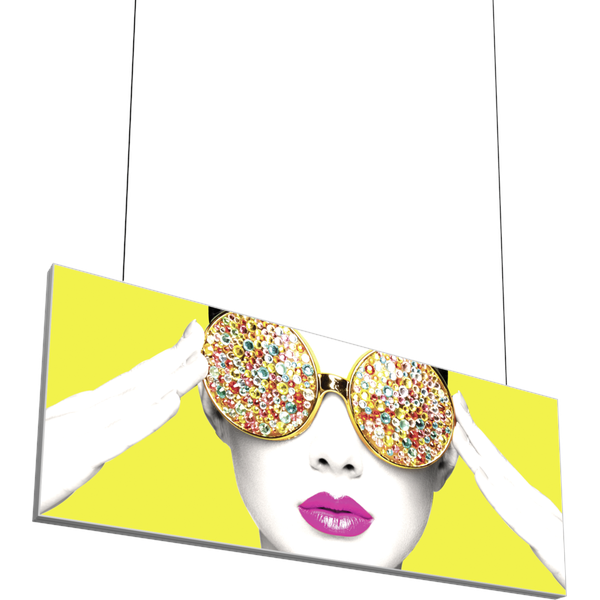 Vector Frame Hanging Light Box 10ft x 4ft