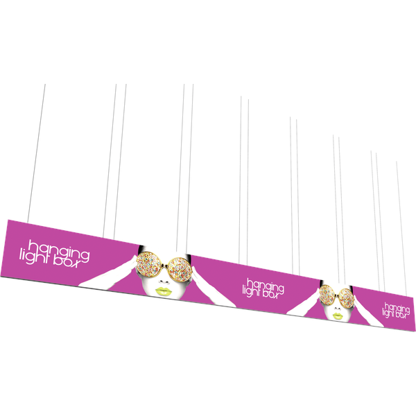 Vector Frame Hanging Light Box 40ft x 4ft