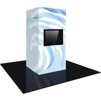 Vector Frame Modular Backlit Monitor Tower 02 (4' x 8')