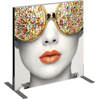 Vector Frame Square 01 Fabric Banner Display