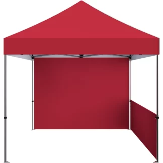 Zoom Economy and Standard 10 Popup Tent Full Wall Only - Red