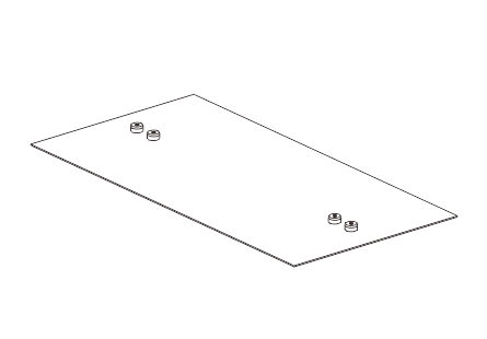 Metal Strengthening Foot（double Sided）
