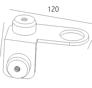 90 degrees connector