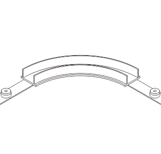 R248 curved connector