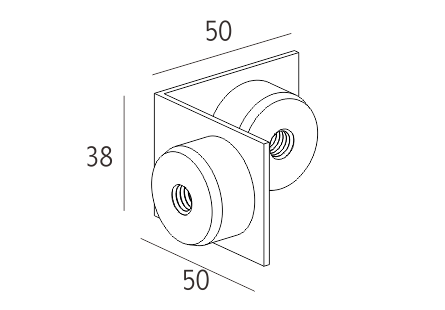 90 degrees connector