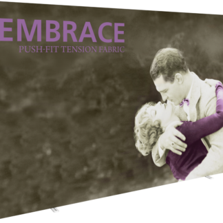 Embrace 12.25ft Full Height Push-Fit Tension Fabric Display