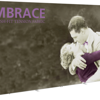 Embrace 15ft Full Height Push-fit Tension Fabric Display