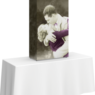 Embrace 2.5ft Tabletop Push-Fit Tension Fabric Display