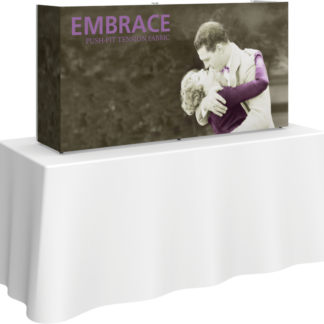 Embrace 5ft Tabletop Push-Fit Tension Fabric Display