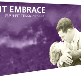 Embrace 20ft Backlit Full Height Push-Fit Tension Fabric Display