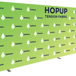 Hopup 20ft Straight Full Height Tension Fabric Display