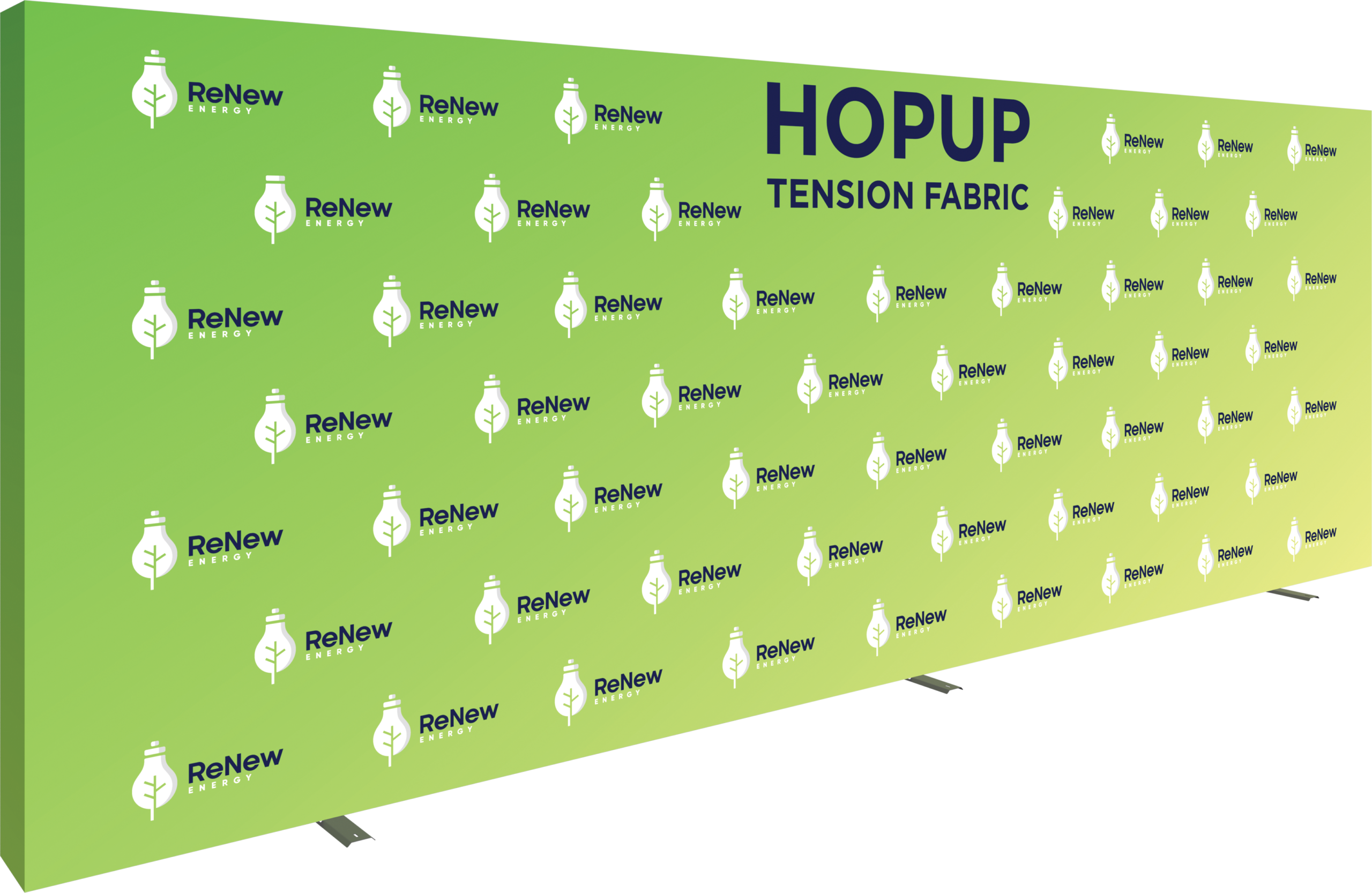 Hopup 20ft Straight Full Height Tension Fabric Display