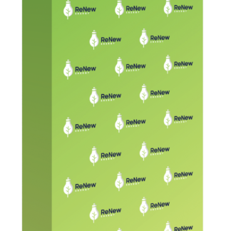 Hopup 2.5ft Straight Full Height Tension Fabric Display