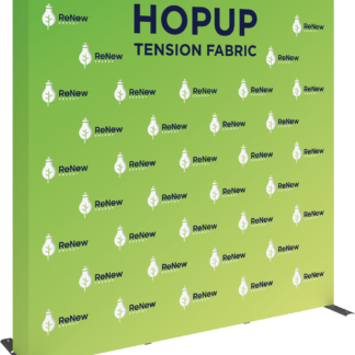 Hopup 7.5ft Straight Full Height Tension Fabric Display