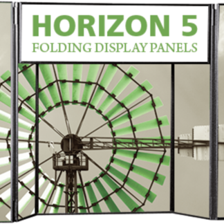 Horizon 5 Tabletop Folding Panel Display