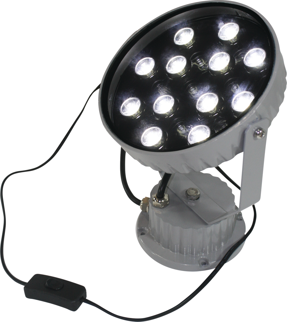 LED Color Blast Accent Light & Cool White