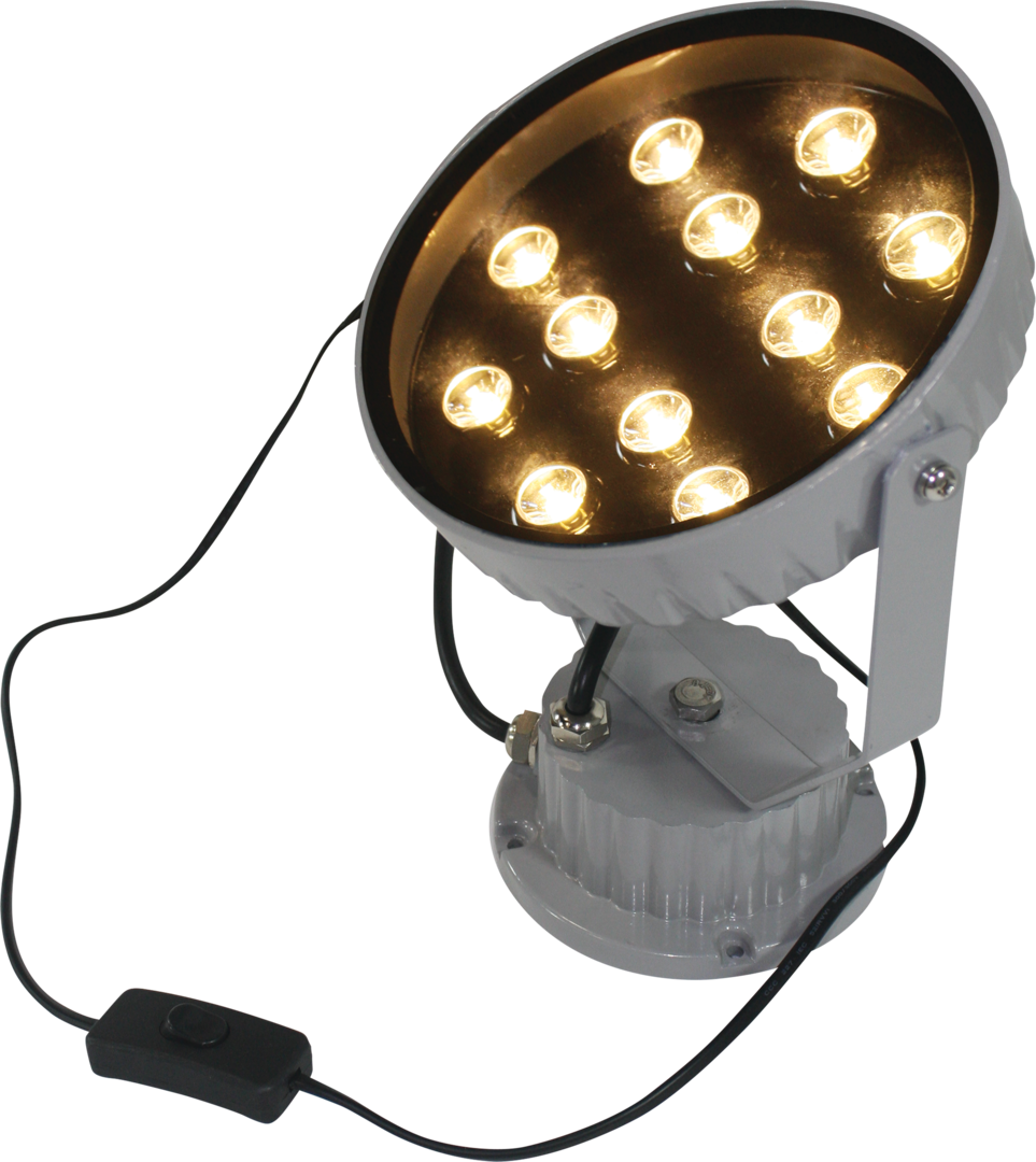LED Color Blast Accent Light & Warm White