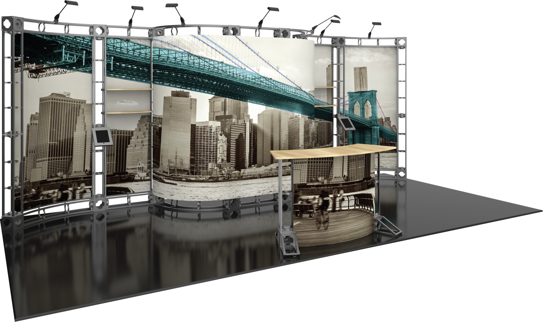 Orbital Express Truss Curve Counter