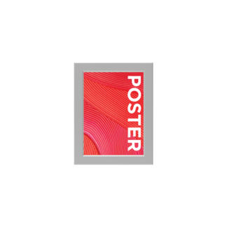 Trappa Poster Frame Display 8.5 x 11