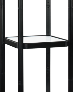 Twist Portable Display Cabinet With 4 Shelves