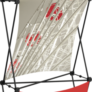 Xclaim 2.5ft Fabric Popup Display Kit 02