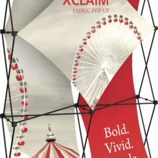 Xclaim 5ft Full Height Fabric Popup Display Kit 01