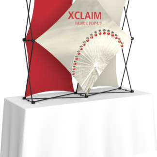 Xclaim 5ft Tabletop Fabric Popup Display Kit 02