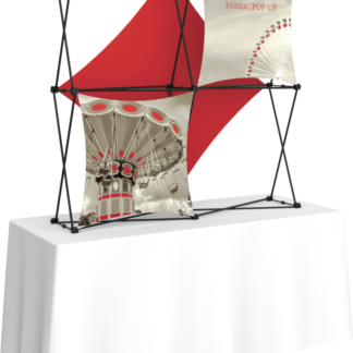 Xclaim 5ft Tabletop Fabric Popup Display Kit 03