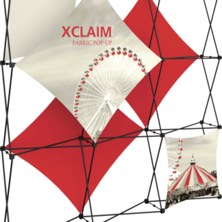 Xclaim 8ft Fabric Popup Display Kit 02