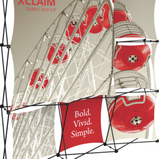 Xclaim 8ft Fabric Popup Display Kit 03