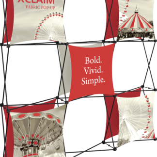 Xclaim 8ft Fabric Popup Display Kit 04