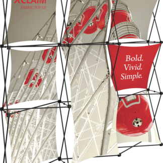 Xclaim 8ft Fabric Popup Display Kit 05