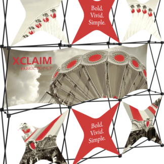 Xclaim 8ft Fabric Popup Display Kit 06