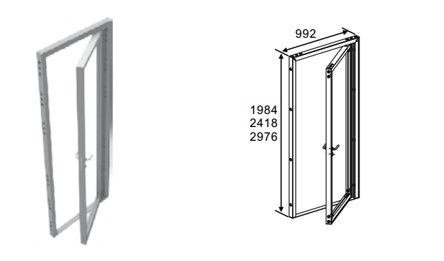 Door Hole profile 992x1984